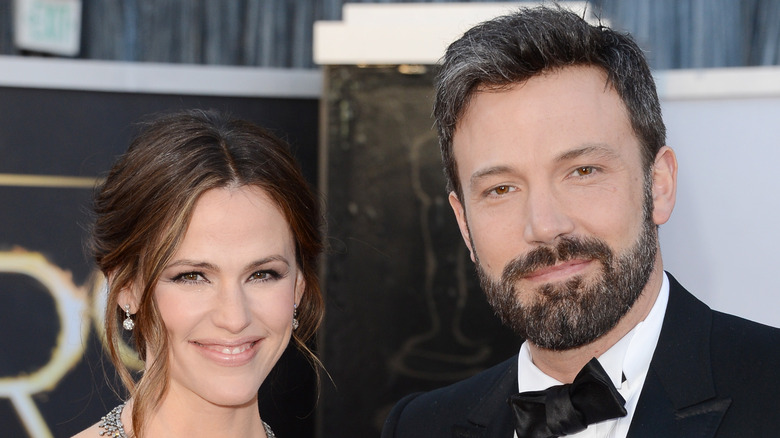 Ben Affleck and Jennifer Garner smiling