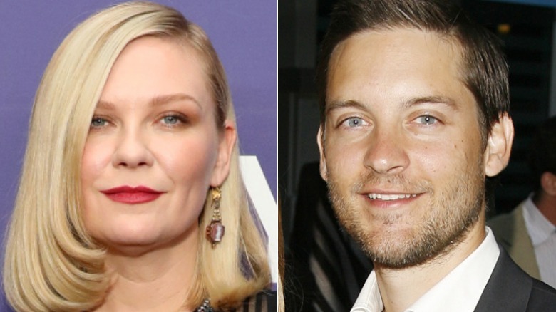 Tobey Maguire and Kristen Dunst at different events