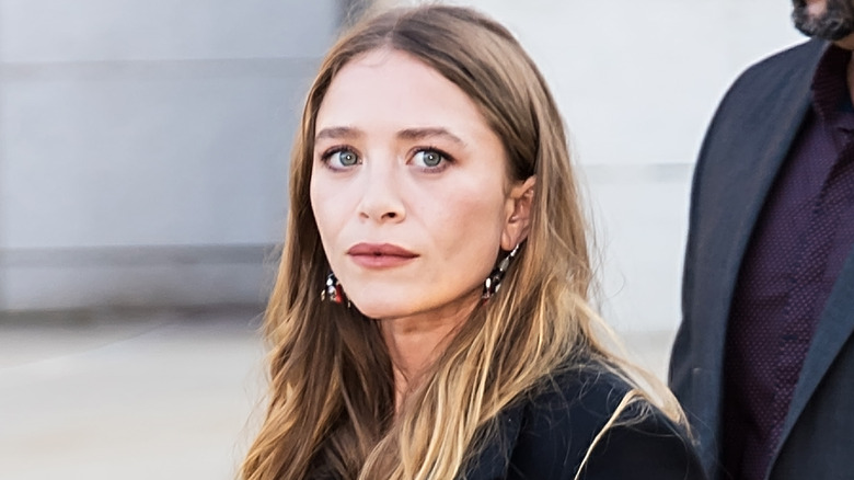 Mary-Kate Olsen is seen at the CFDA Fashion Awards in 2018