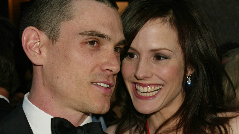 Billy Crudup and Mary-Louise Parker smiling