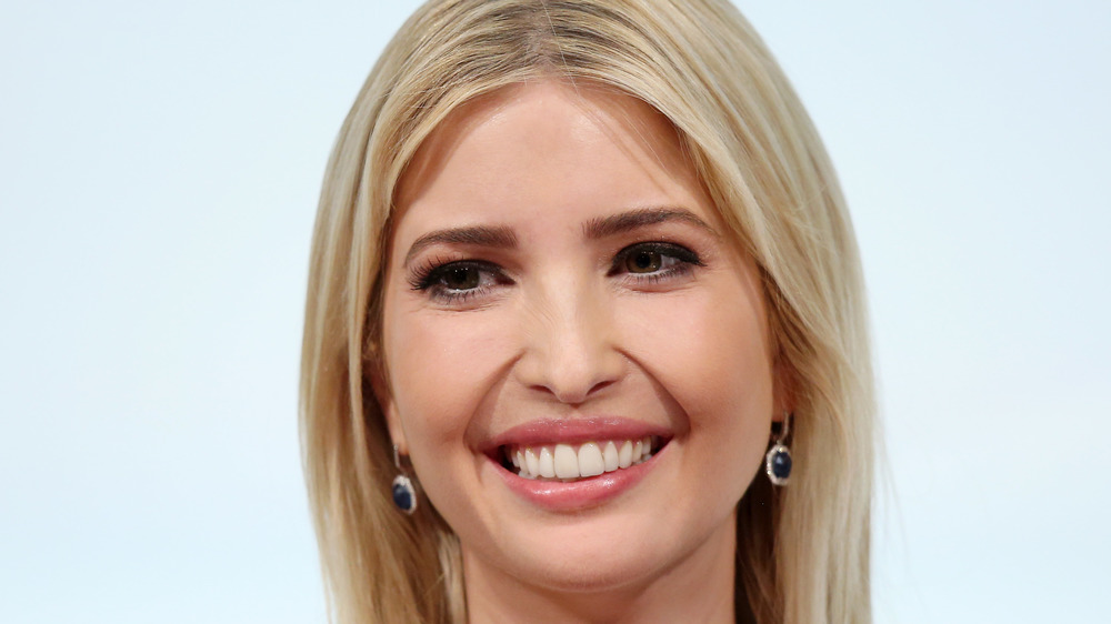 Ivanka Trump smiles at an event