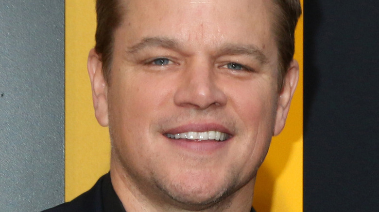 Matt Damon smile 