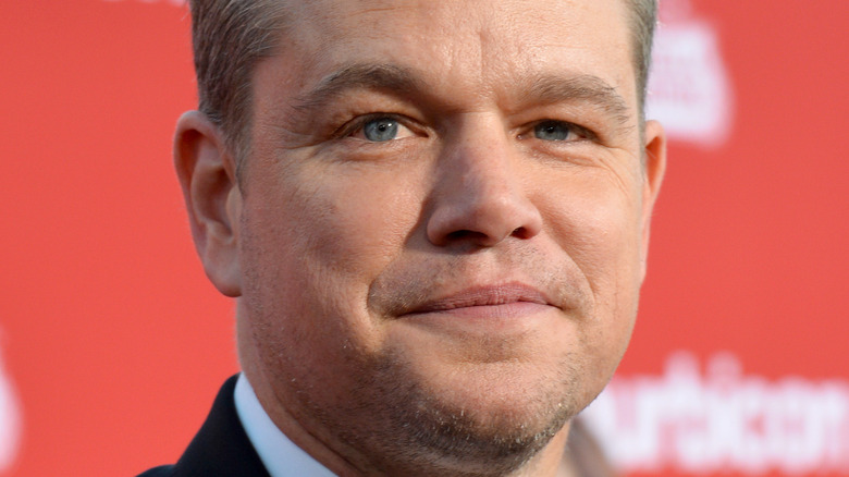 Matt Damon attends an event 