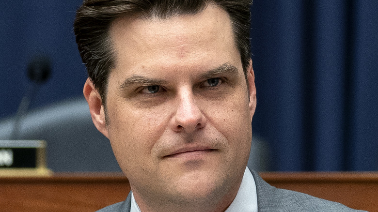 Representative Matt Gaetz in Congress