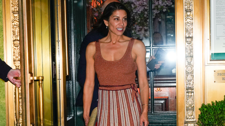 Matt Lauer and Shamin Abas at Don Lemon's wedding reception