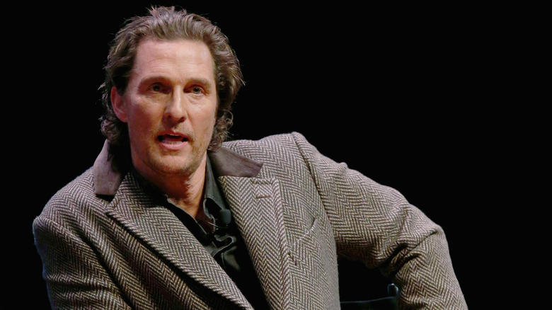 Matthew McConaughey speaking