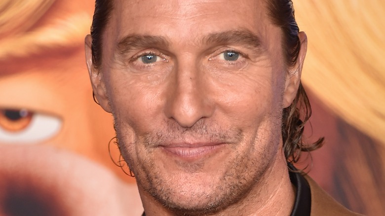 Matthew McConaughey smiling