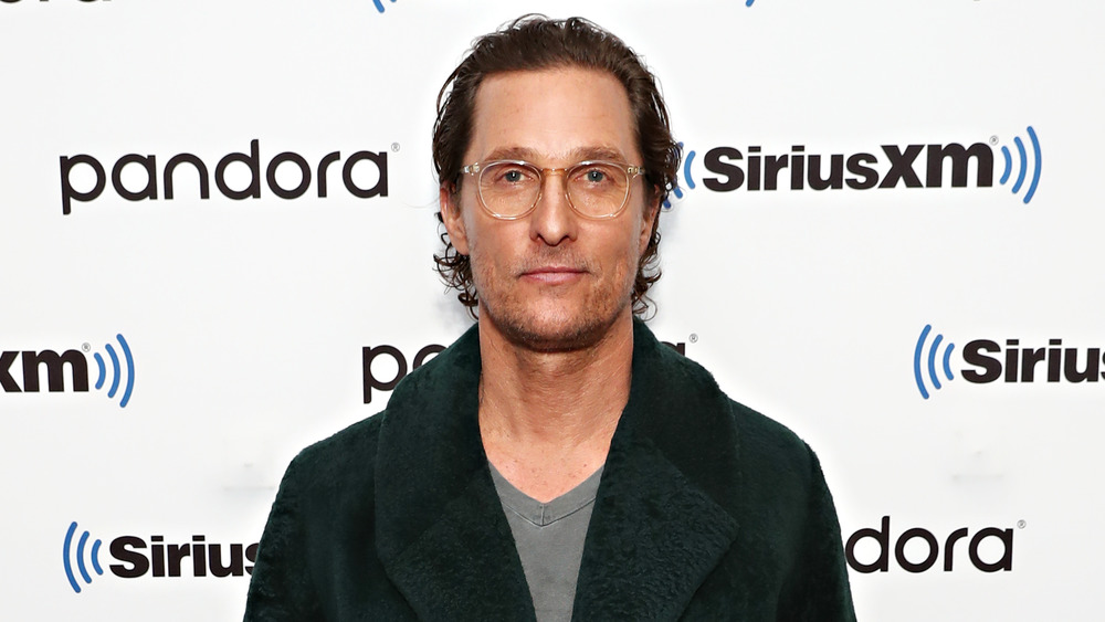 Matthew McConaughey with glasses