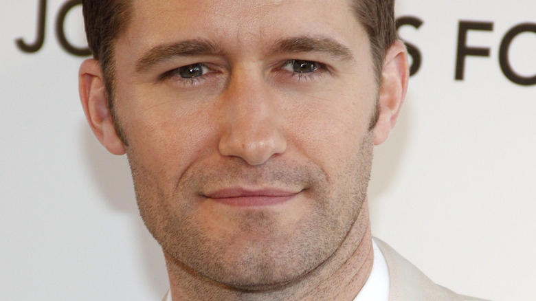 Matthew morrison stern looking away from camera