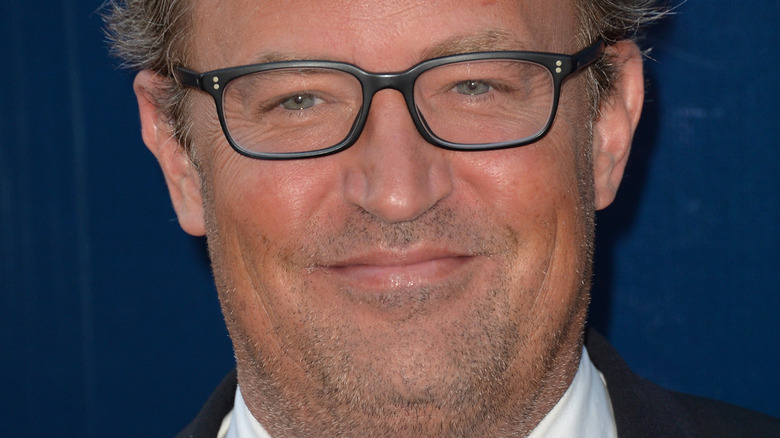 Matthew Perry smiling