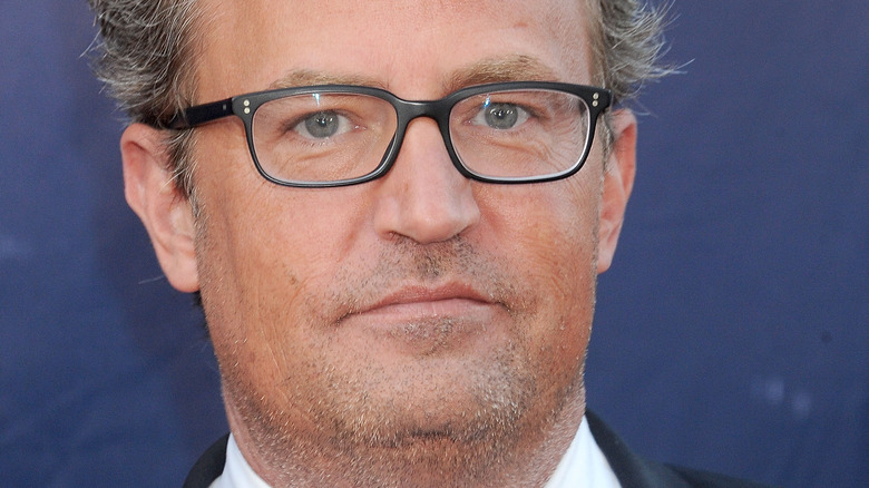 Matthew Perry at a 2015 party