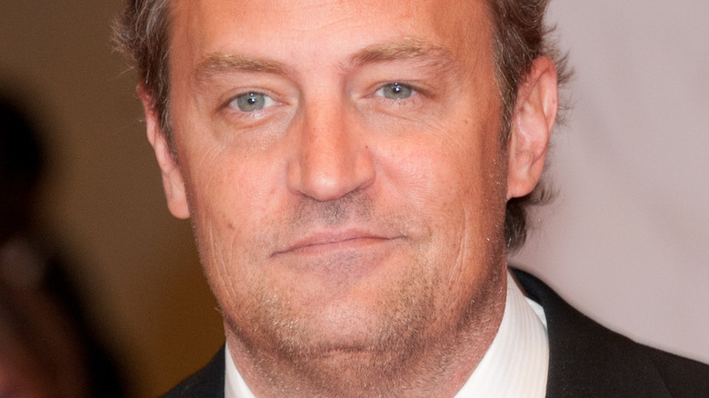 Matthew Perry smiling