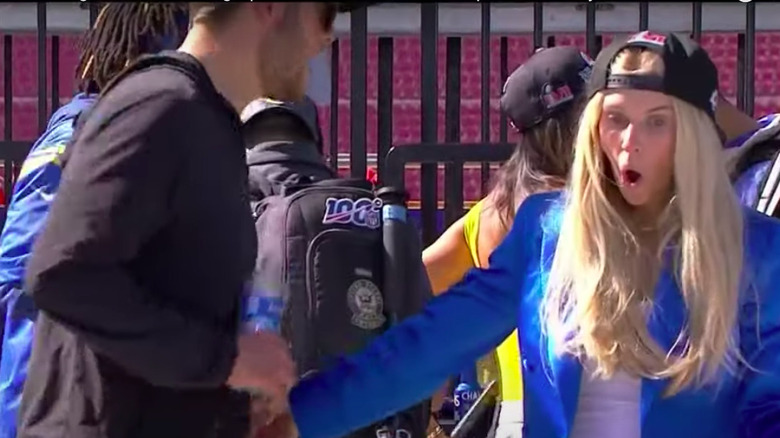 Matt and Kelly Stafford react to fall
