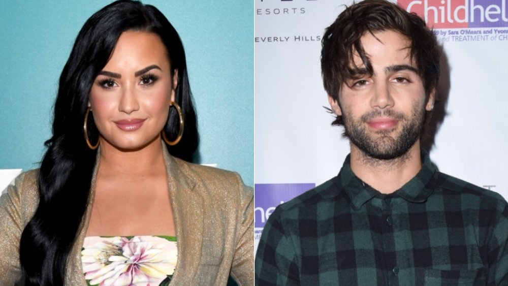 Demi Lovato and Max Ehrich 