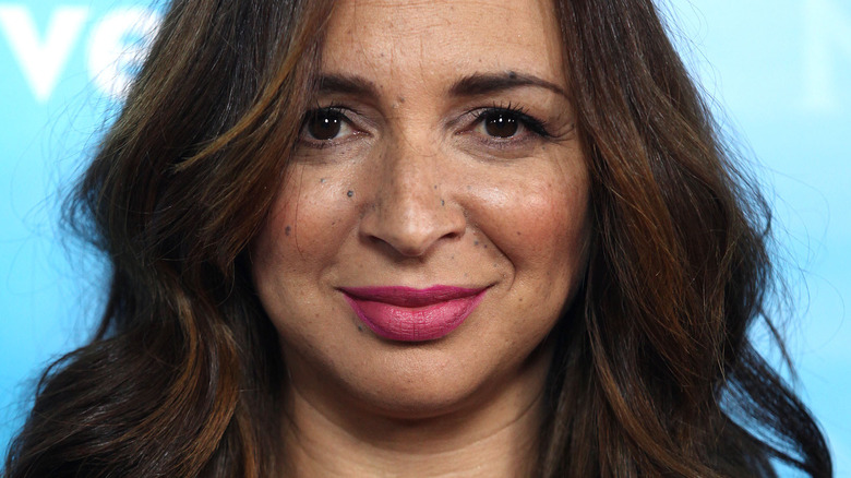 Maya Rudolph looking at camera