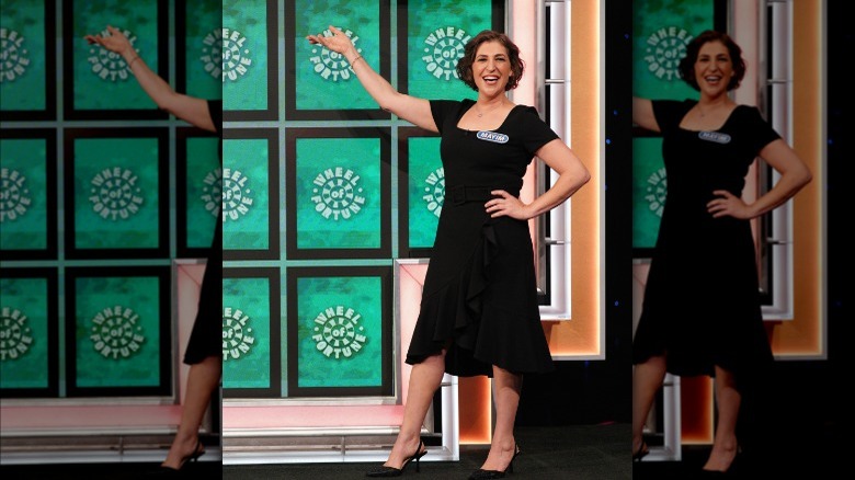 Mayim Bialik on Celebrity Wheel of Fortune 2023