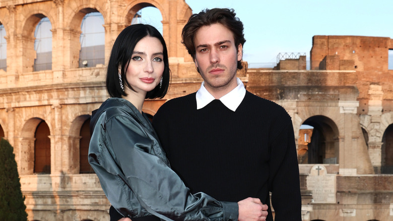 Meadow Walker and Louis Thornton-Allan in Rome