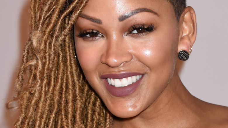 Meagan Good smiling in 2017