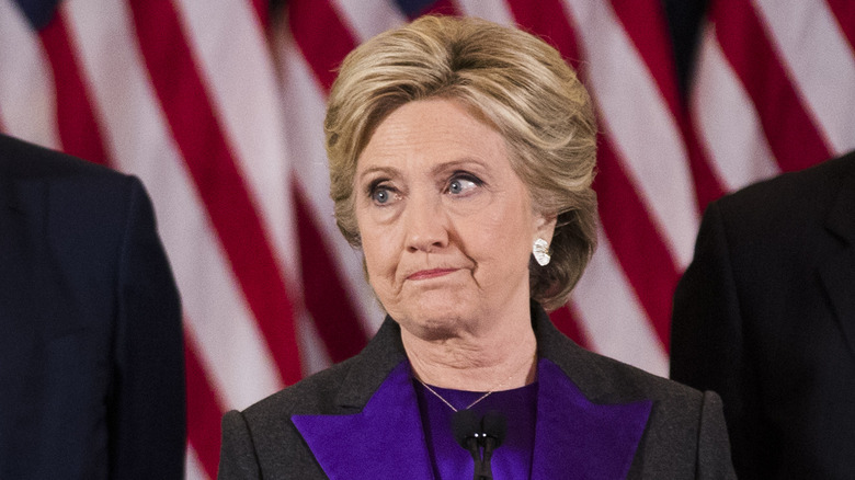 Hilary Clinton disappointed