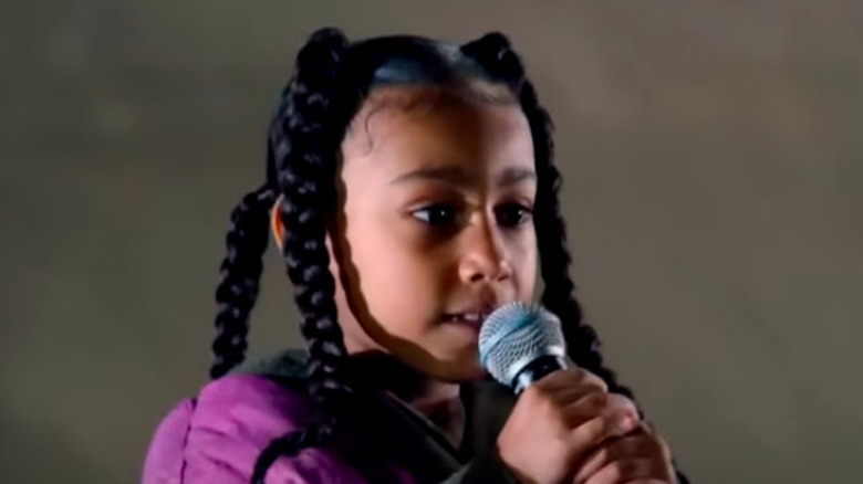 North West rapping