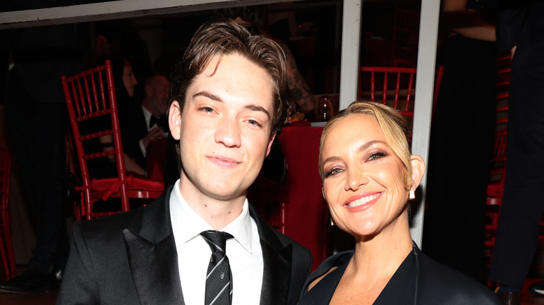 Ryder Robinson and Kate Hudson attend the 2026 TIME100 Gala