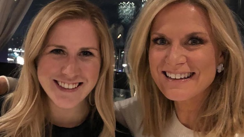 Martha Maccallum with daughter Elizabeth, smiling