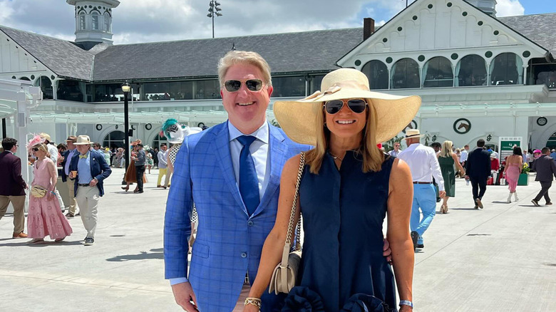 Martha MacCallum and Daniel Gregory in Kentucky