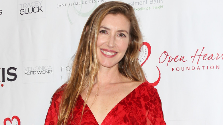 Katherine Flynn smiling on a 2020 red carpet