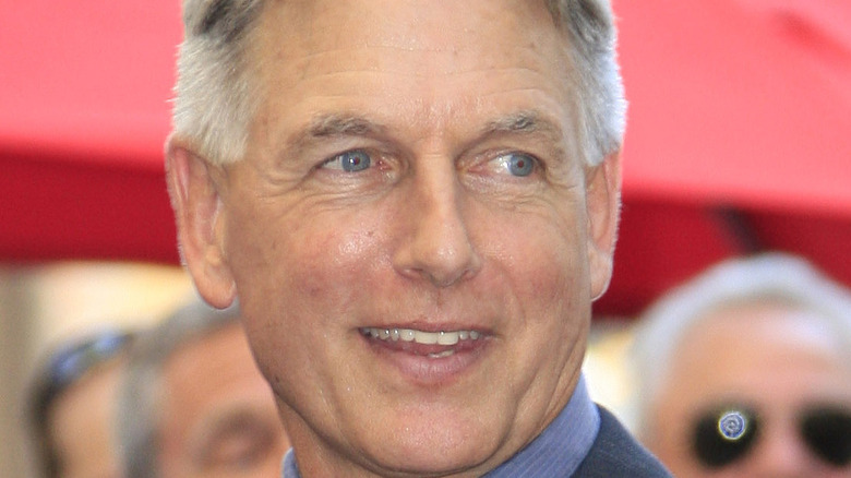 Mark Harmon smiling red carpet