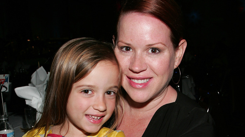 Molly Ringwald and Mathilda Gianopoulos at the Freedom Concert at the Pasadena Convention Center