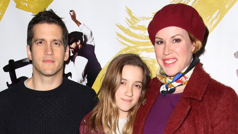 Panio Gianopoulos, Mathilda Gianopoulos, and Molly Ringwald at the Broadway Opening Night Performance of Fiddler On The Roof