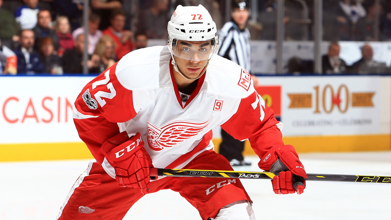 Andreas Athanasiou on ice rink