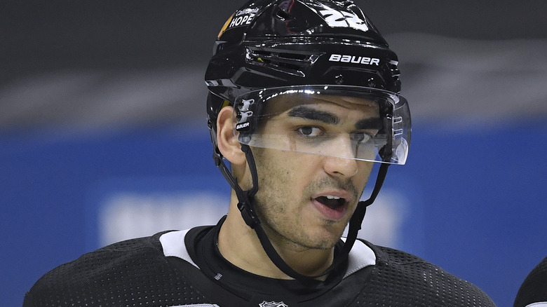 Andreas Athanasiou on ice rink