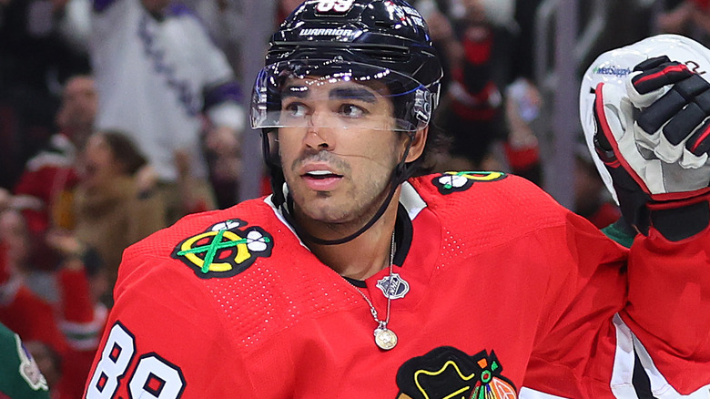 Andreas Athanasiou on ice rink