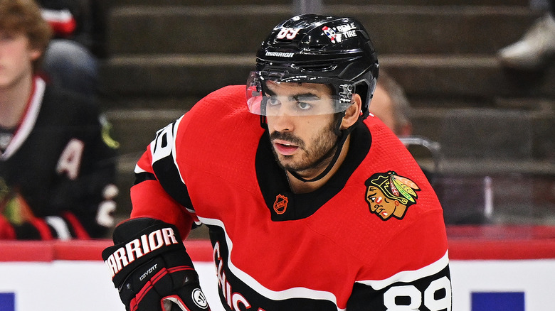 Andreas Athanasiou on ice rink