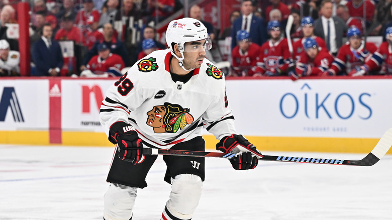Andreas Athanasiou on ice rink