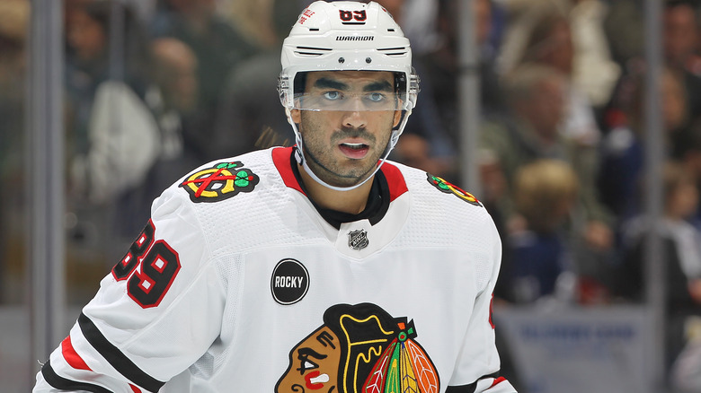 Andreas Athanasiou on ice rink