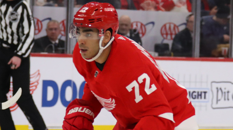 Andreas Athanasiou on ice rink