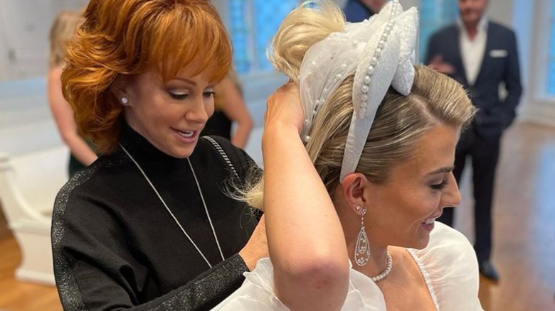 Reba McEntire with Marissa Blackstock