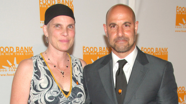 Stanley and Kate Tucci at a 2007 event.