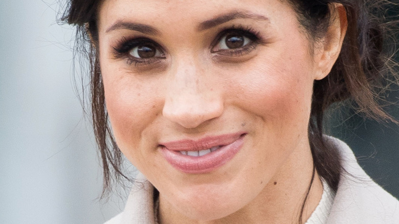 Meghan Markle brown eyes