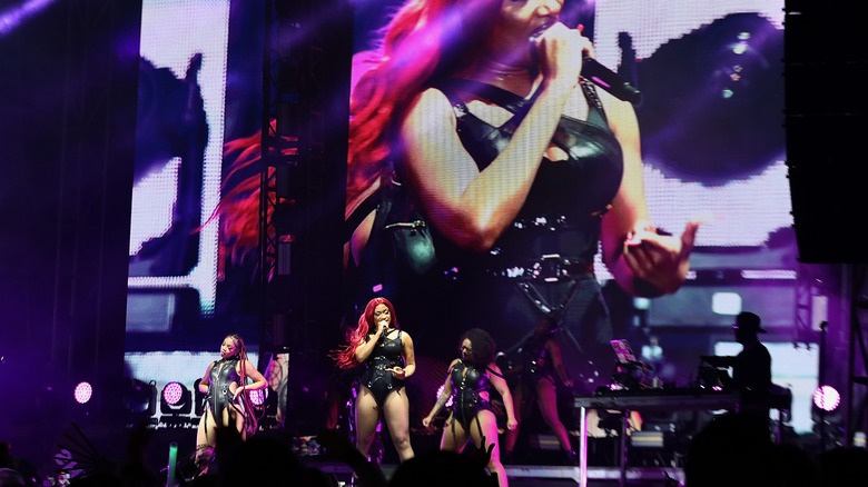 Megan Thee Stallion performing
