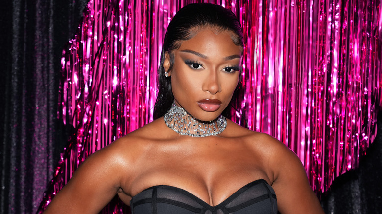 Megan Thee Stallion posing