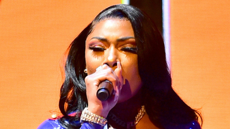 Megan Thee Stallion performing