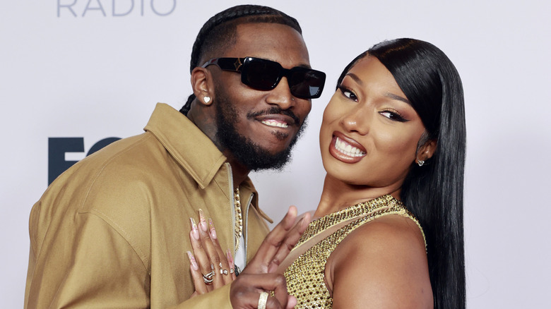 Pardison Fontaine and Megan Thee Stallion at award show