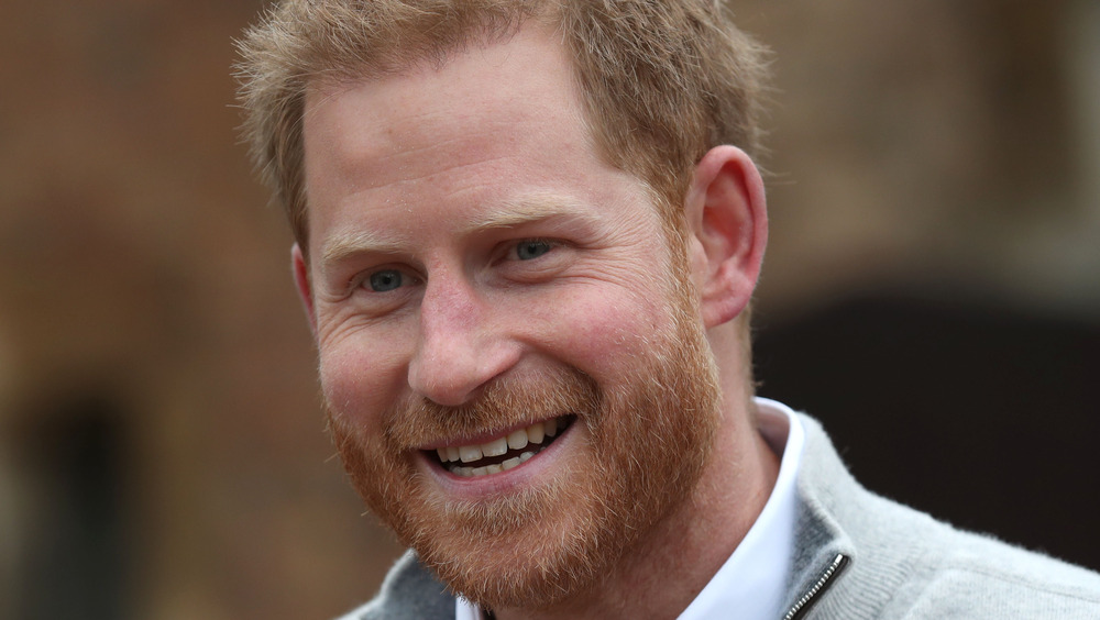 Prince Harry smiling 