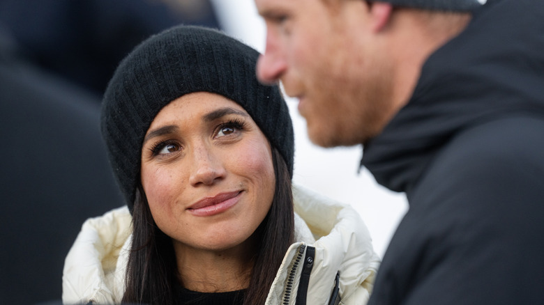 Meghan Markle and Prince Harry at the Invictus Games.
