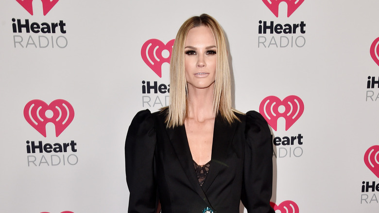 Meghan King Edmonds attending the 2020 iHeartRadio Podcast Awards