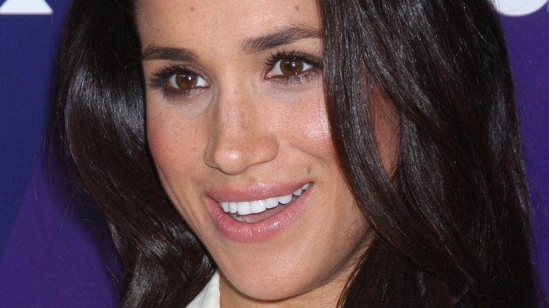 Meghan Markle smiling
