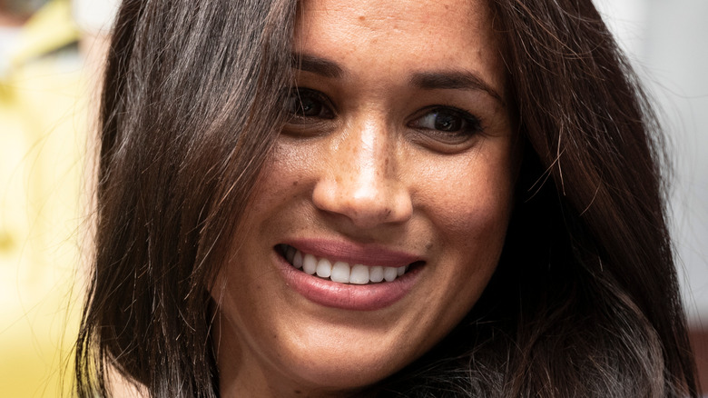 Meghan Markle smiling